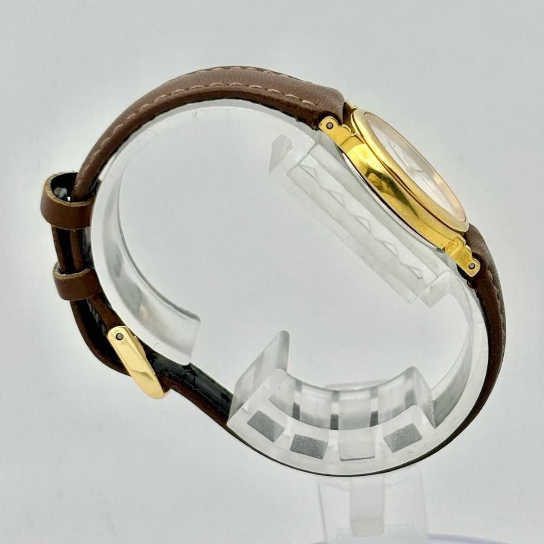 新品電池】 SEIKO セイコー オーバル ゴールド レディース 腕時計