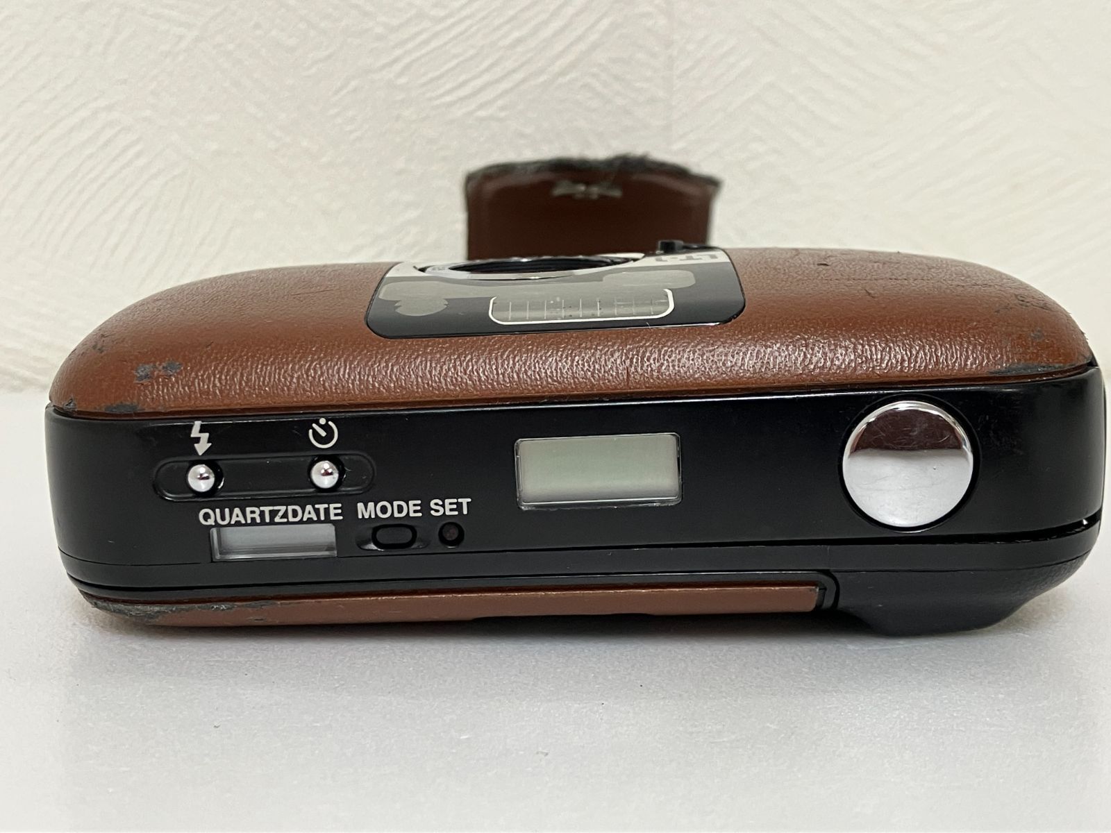 動作未確認 OLYMPUS LT-1 オリンパス　フィルム　カメラ Ж OLYMPUS オリンパス LT-1 コンパクトフィルムカメラ レザー ブラウン