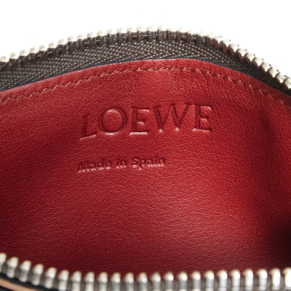 ロエベ アナグラム コインカードホルダー L字ファスナー コインケース