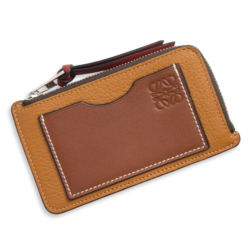 ロエベ アナグラム コインカードホルダー L字ファスナー コインケース