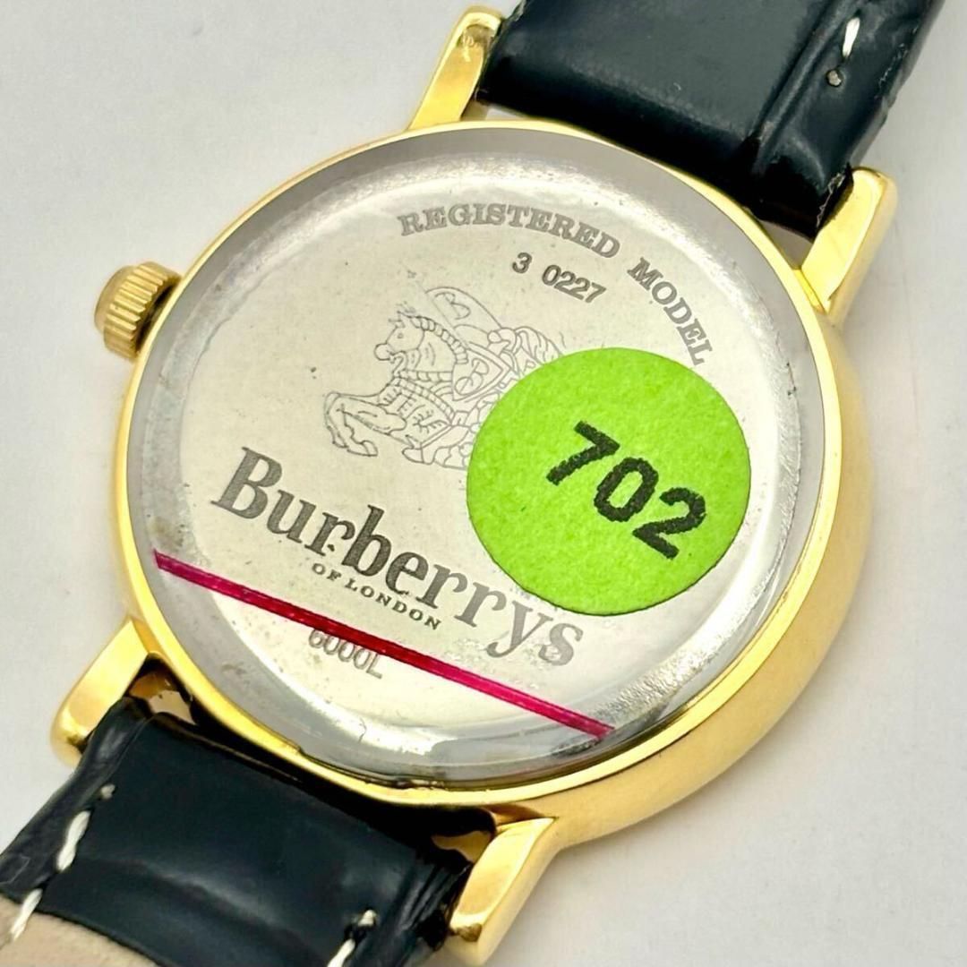 未使用/箱付/新品電池】Burberry バーバリー 6000L レディース 腕時計