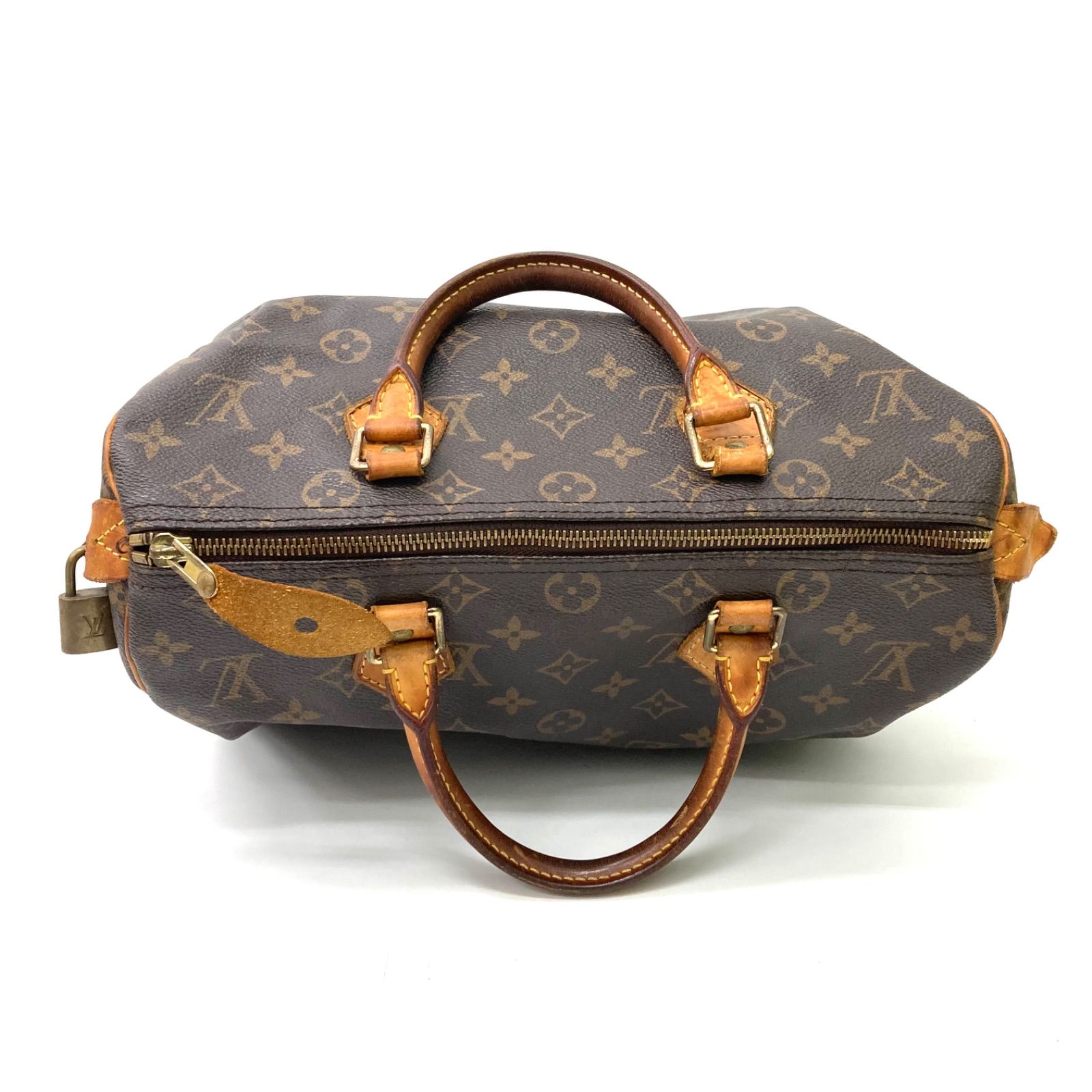 LOUIS VUITTON】ルイヴィトン スピーディ30 モノグラム ハンドバッグ