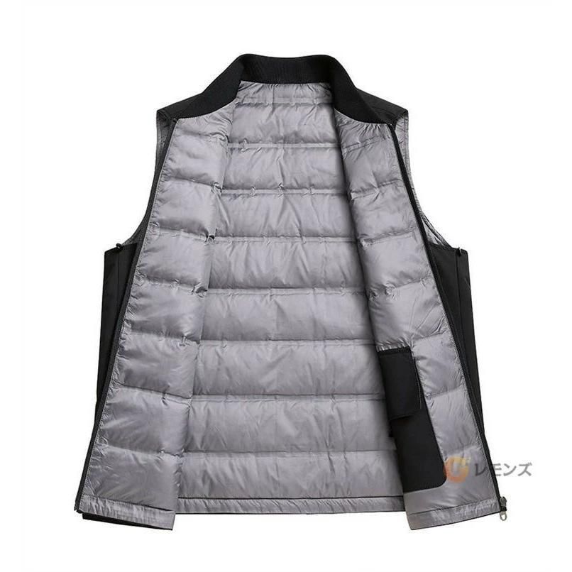 ステンカラーコート メンズ コート ビジネス コート ダウン ライナー