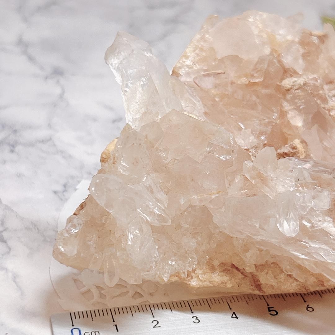 E17049】ヒマラヤ水晶 ヒマラヤ産 マニカラン産 水晶クラスター