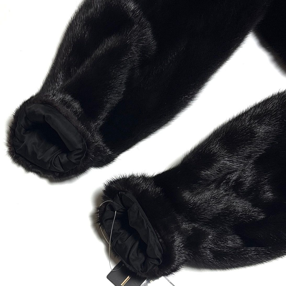 美品】 タグ付 最高級 ミンクファーコート ELEGANCE L fur リアル