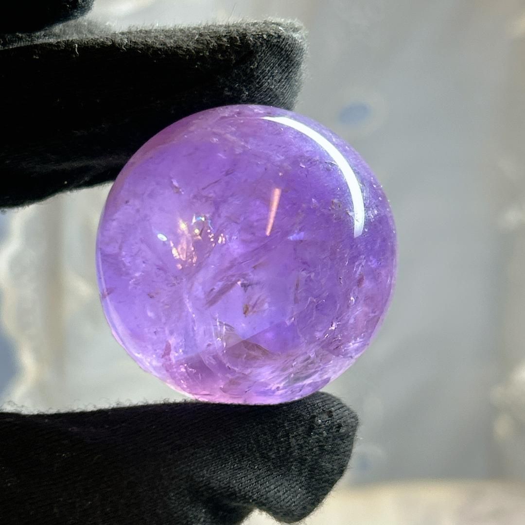 E17077】アメトリン 約41㎜ 球 スフィア ブラジル amethyst 天然石