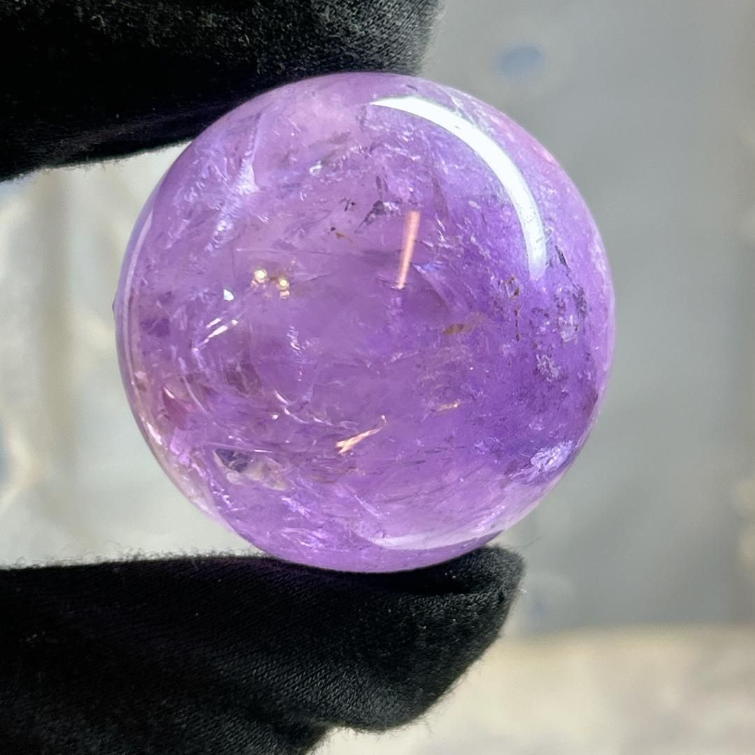 E17077】アメトリン 約41㎜ 球 スフィア ブラジル amethyst 天然石