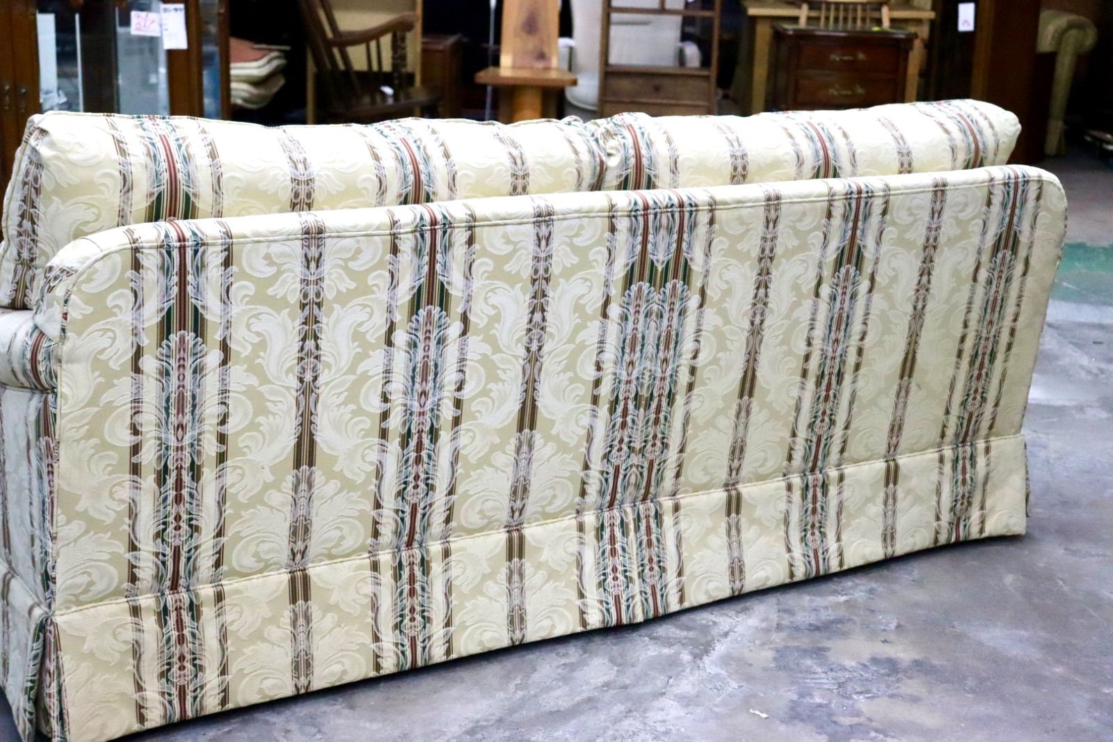 GMIH352○Thomasville / トーマスビル 3人掛けソファ トリプルソファ