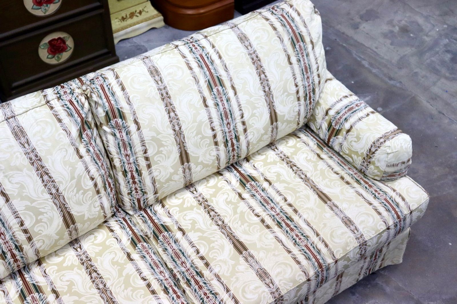 GMIH352○Thomasville / トーマスビル 3人掛けソファ トリプルソファ