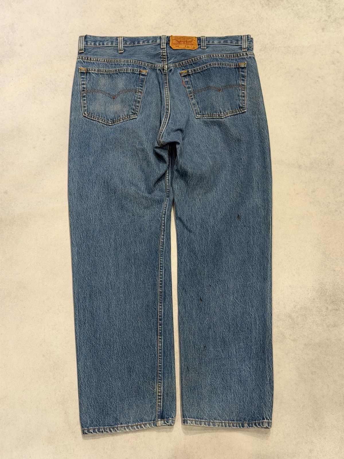 Levi's 501 90's USA製　ストレートデニム ボタンフライ　W32 良品 リーバイス 501 ヴィンテージ 90s アメリカ製 デニム ストレート
