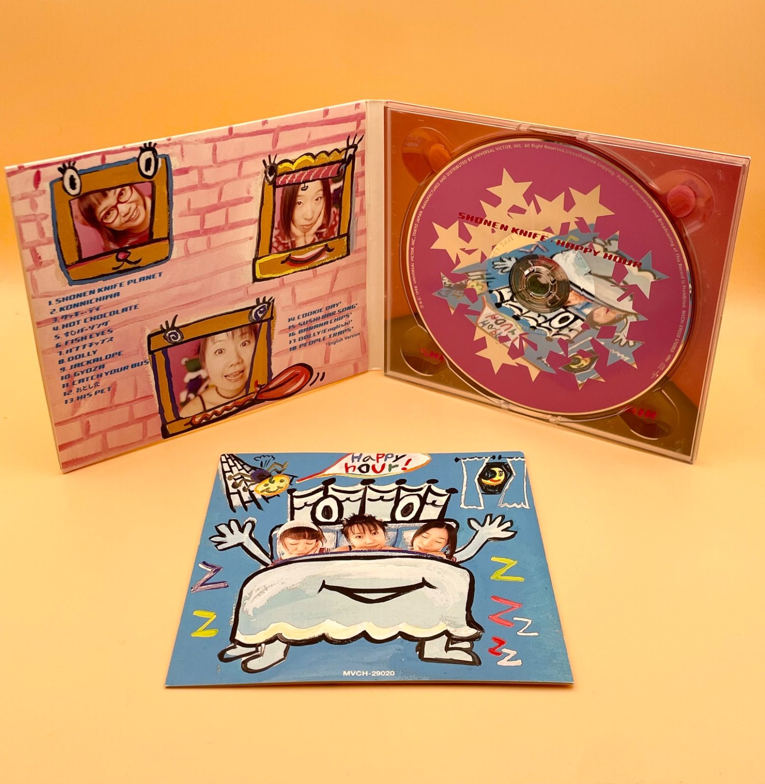 帯付 デジパック仕様 少年ナイフ CD ハッピー・アワー HAPPY HOUR