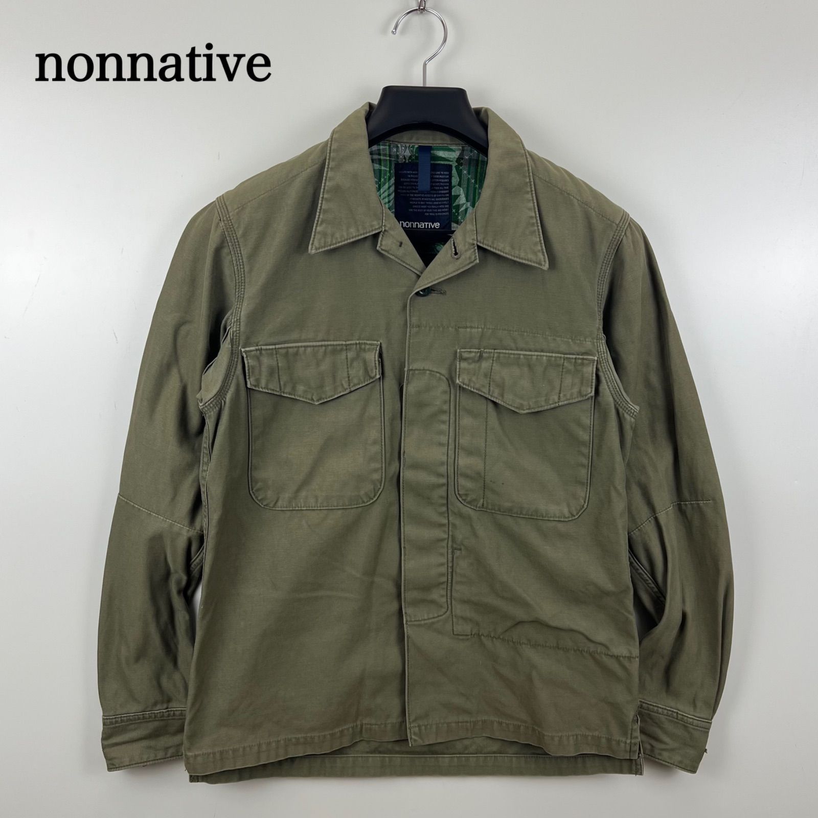 nonnative JAPAN archive military L/S shirts 1 ノンネイティブ 