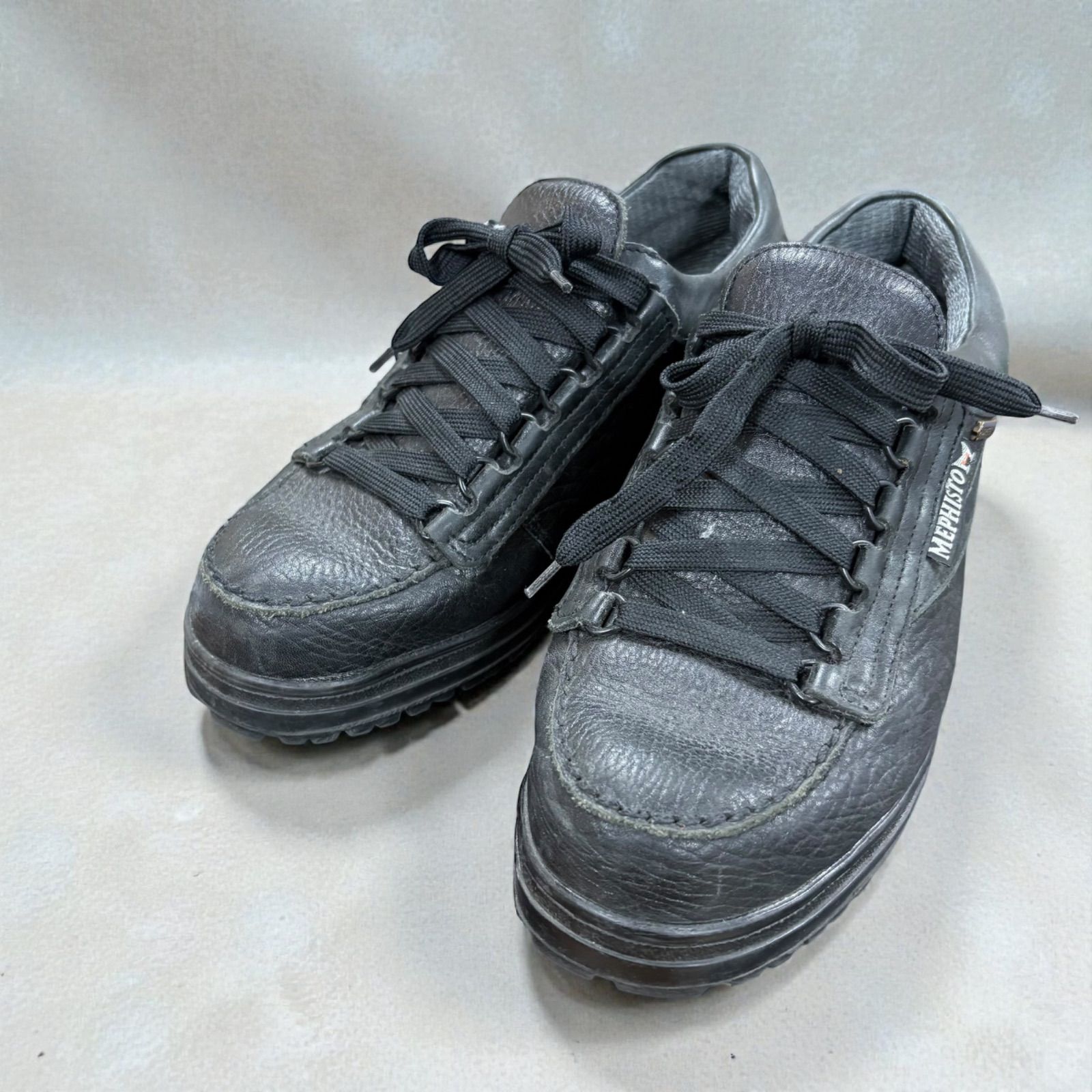 MEPHISTO BREAK GORETEX スニーカー メンズ レザー ローカット 