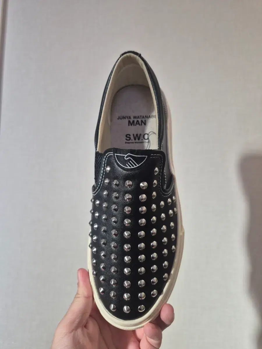 新品 / 260 / ジュンヤワタナベマン x S W C スタッズ スリッポン
