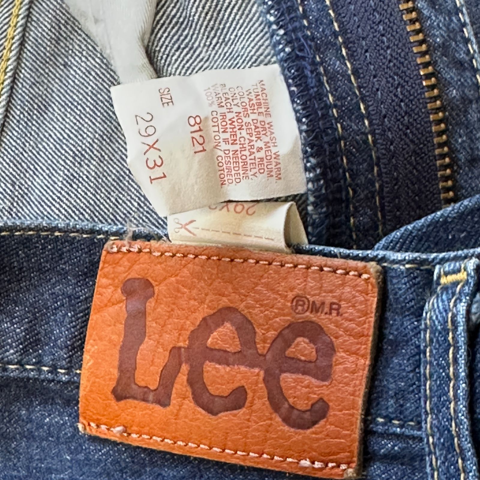 Miss LEE U.S. RIDERS 8121 日本製 ハイウエスト ストレートデニム 