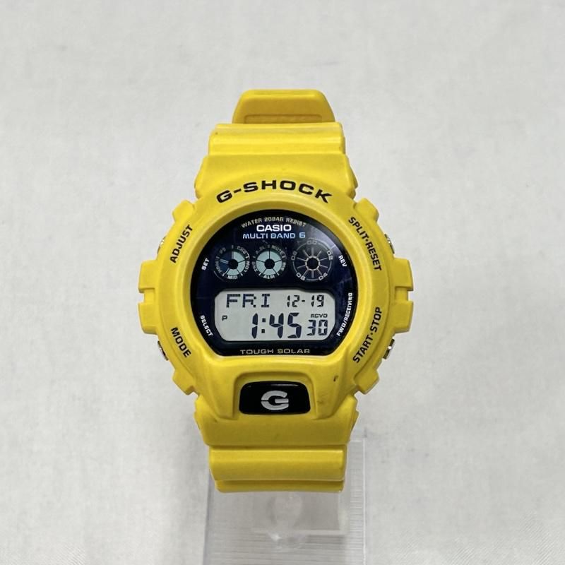 カシオ G-SHOCK Gショック GW-6900A-9JF イエロー ソーラー メンズ