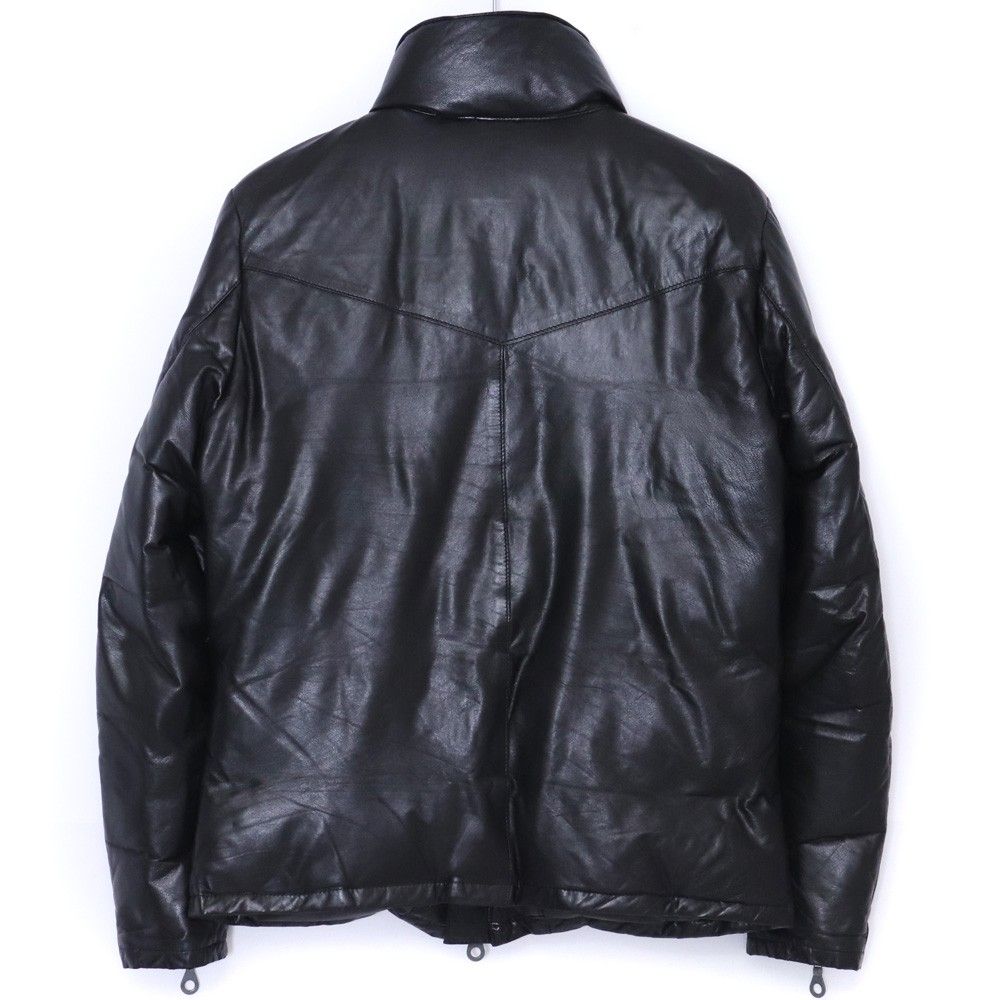 ISAMU KATAYAMA BACKLASH スペインラムレザー ダウンジャケット サイズ