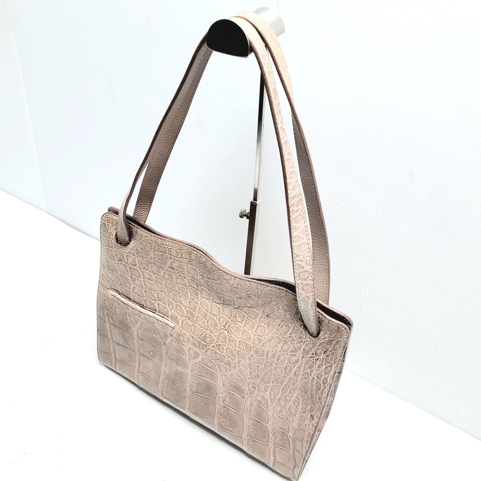 MAURO GOVERNA マウロゴヴェルナ クロコダイル トートバッグ - メルカリ