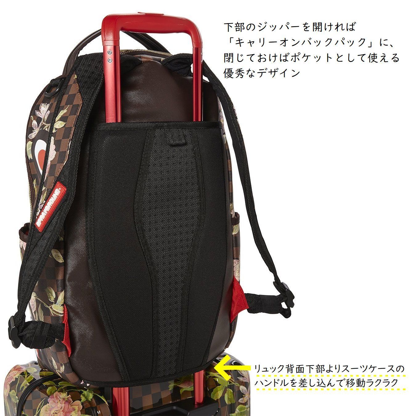 米国仕様 SPRAYGROUND スプレイグラウンド SFURZILLA SHARK BACKPACK 