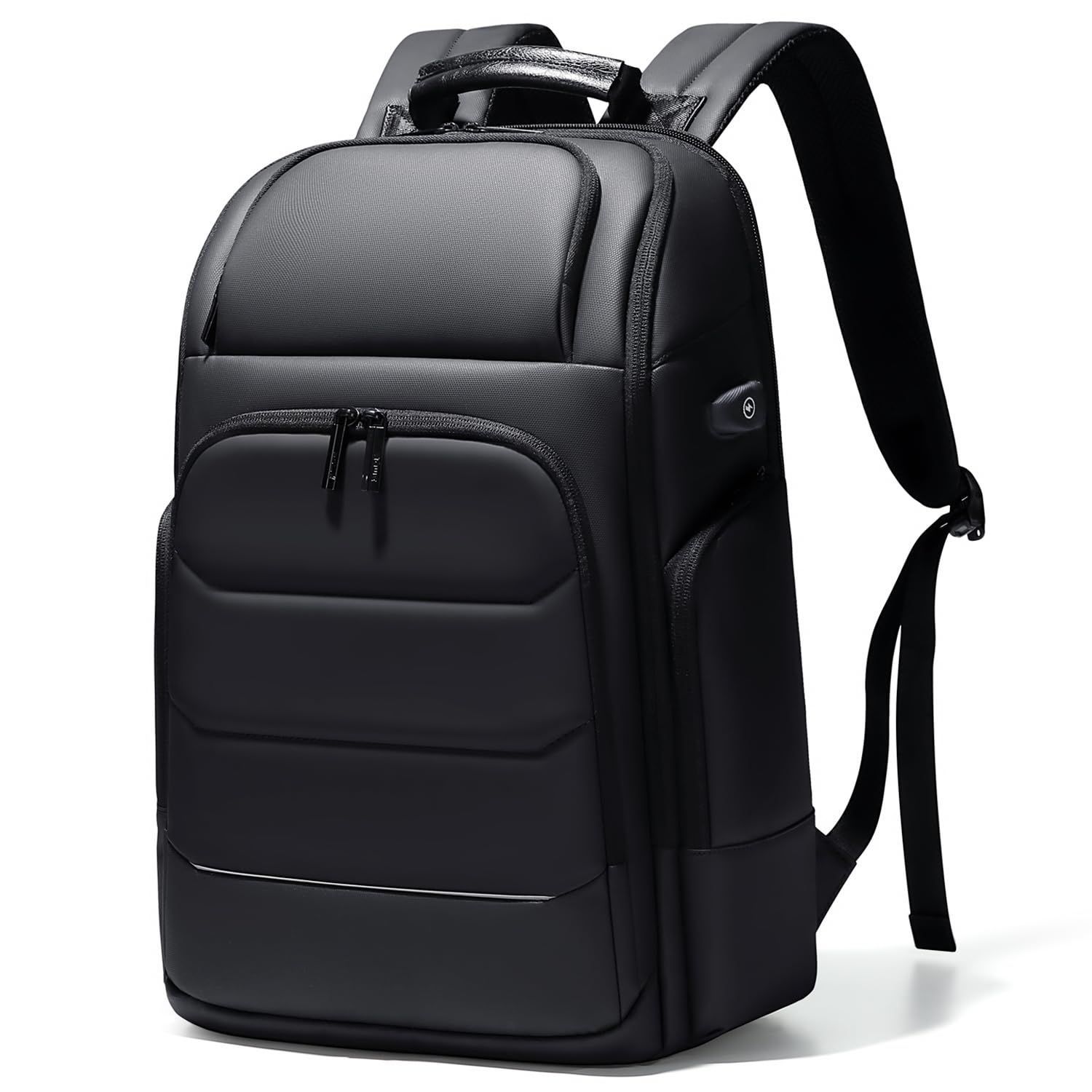 【在庫処分】リュック メンズ ビジネスリュック リュックサック 大容量 PCリュック 防水 17インチ [FENRUIEN] ビジネスバッグ マチ拡張 USB充電ポート 黒 型崩れ防止 リュック 通学 通勤 出張