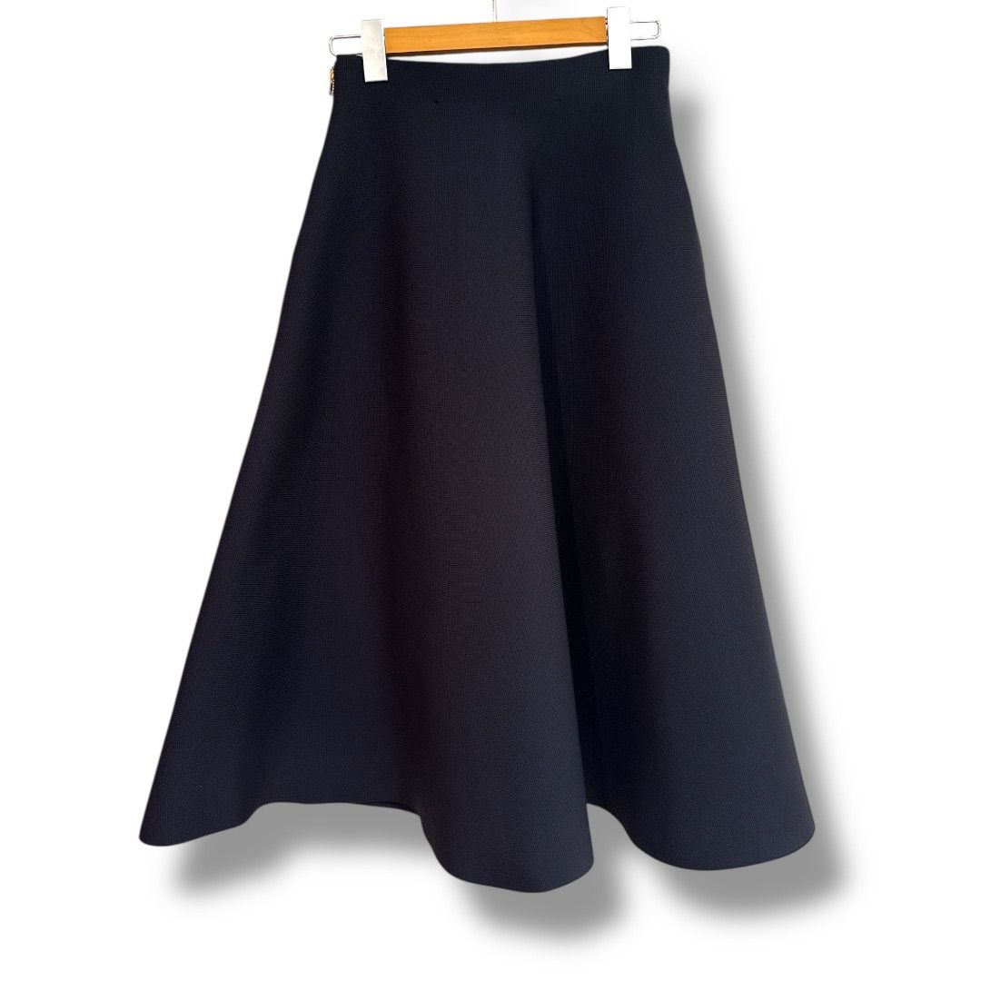 MADISONBLUE マディソンブルー ダブルフェイスミモレフレアスカート