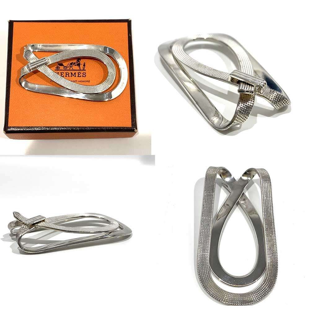 エルメス HERMES ベルトモチーフ マネークリップ ヴィンテージ 希少 エルメス HERMES ベルトモチーフ マネークリップ ヴィンテージ 希少