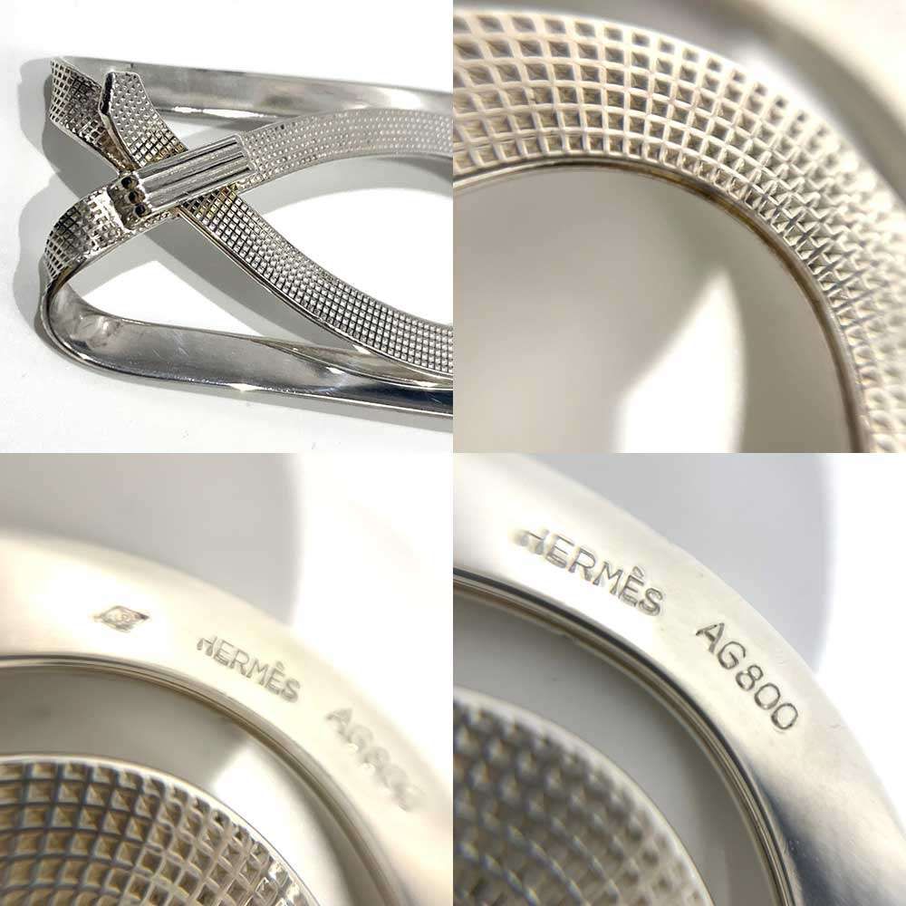 エルメス マネークリップ ヴィンテージ メンズ ベルトモチーフ AG800