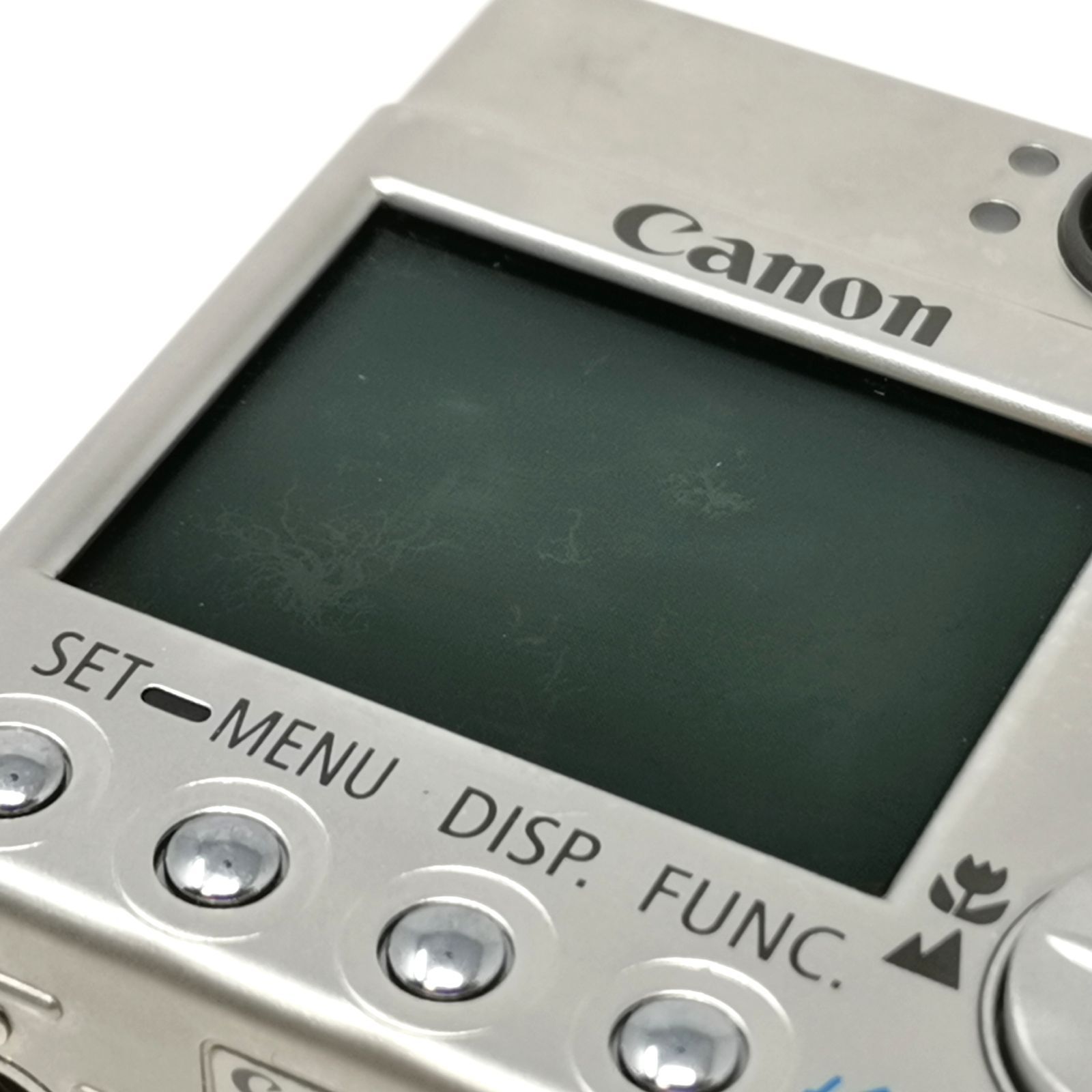 キャノン IXY digital 30 シルバー カメラ 充電器ないため動作未確認 