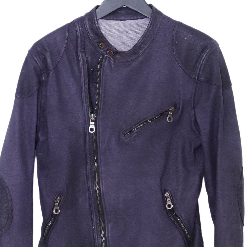 ISAMU KATAYAMA BACKLASH カーフクロム製品染めカウハイドレザー