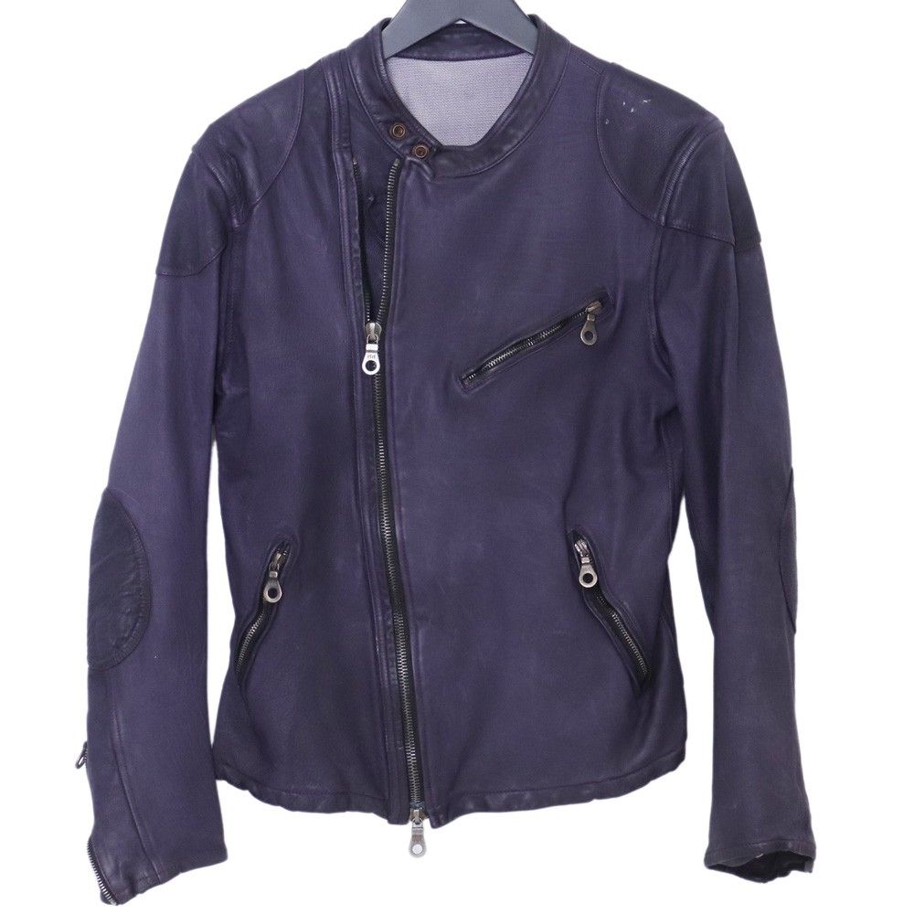 ISAMU KATAYAMA BACKLASH カーフクロム製品染めカウハイドレザー