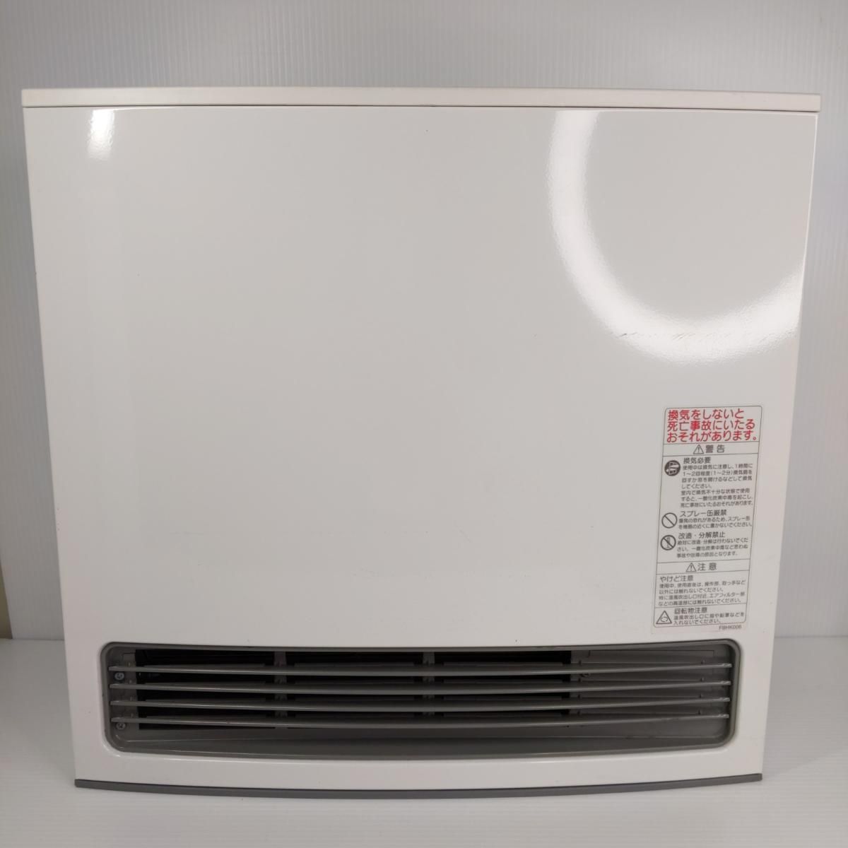 中古品】ノーリツ LPガスヒーター GFH-4006S-W5 ホワイト 2020年製 〇