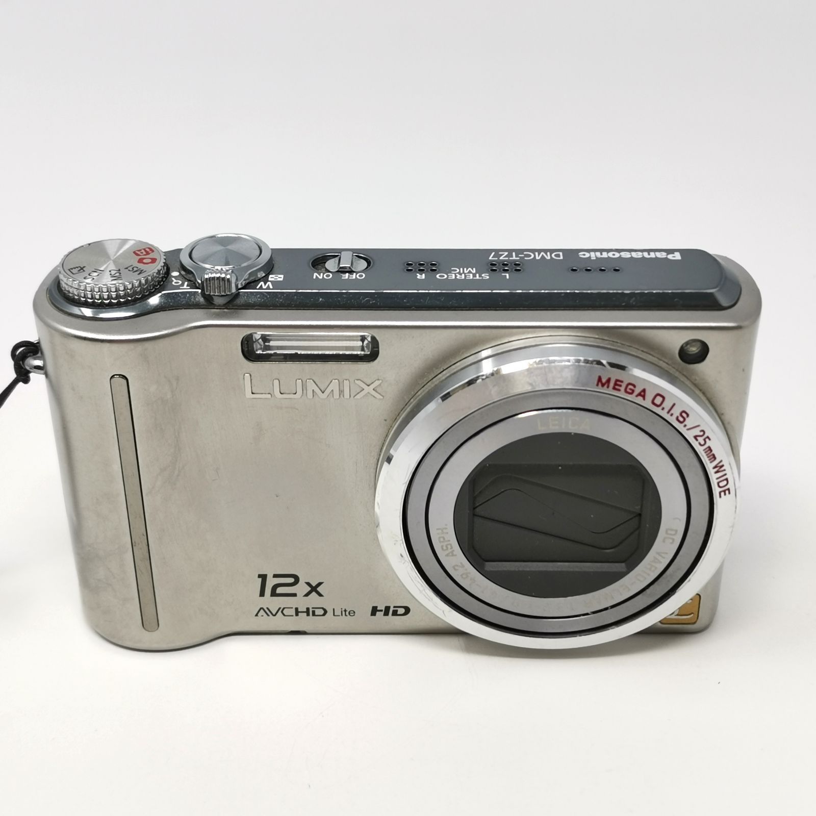 デジタルカメラ　デジカメ　ジャンク パナソニック DMC-TZ7 LUMIX デジカメ シルバー ジャンク デジタル