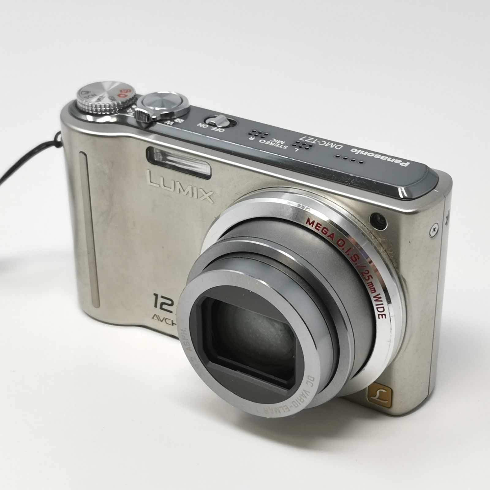 パナソニック DMC-TZ7 LUMIX デジカメ シルバー ジャンク デジタル