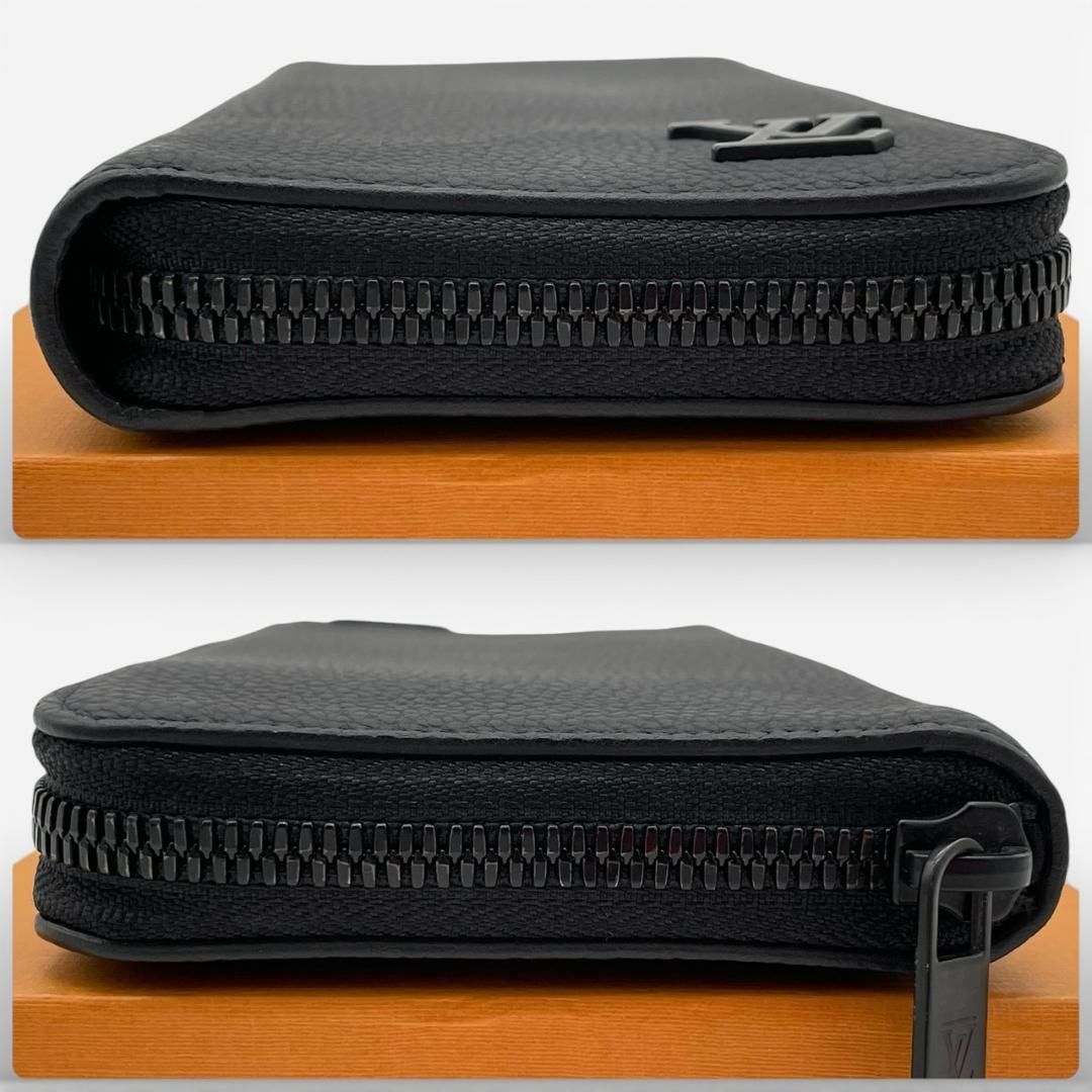 ルイヴィトン アエログラム ジッピーウォレット ヴェルティカル ブラック 長財布 新品同様】ルイヴィトン Louis Vuitton 長財布 ジッピーウォレット