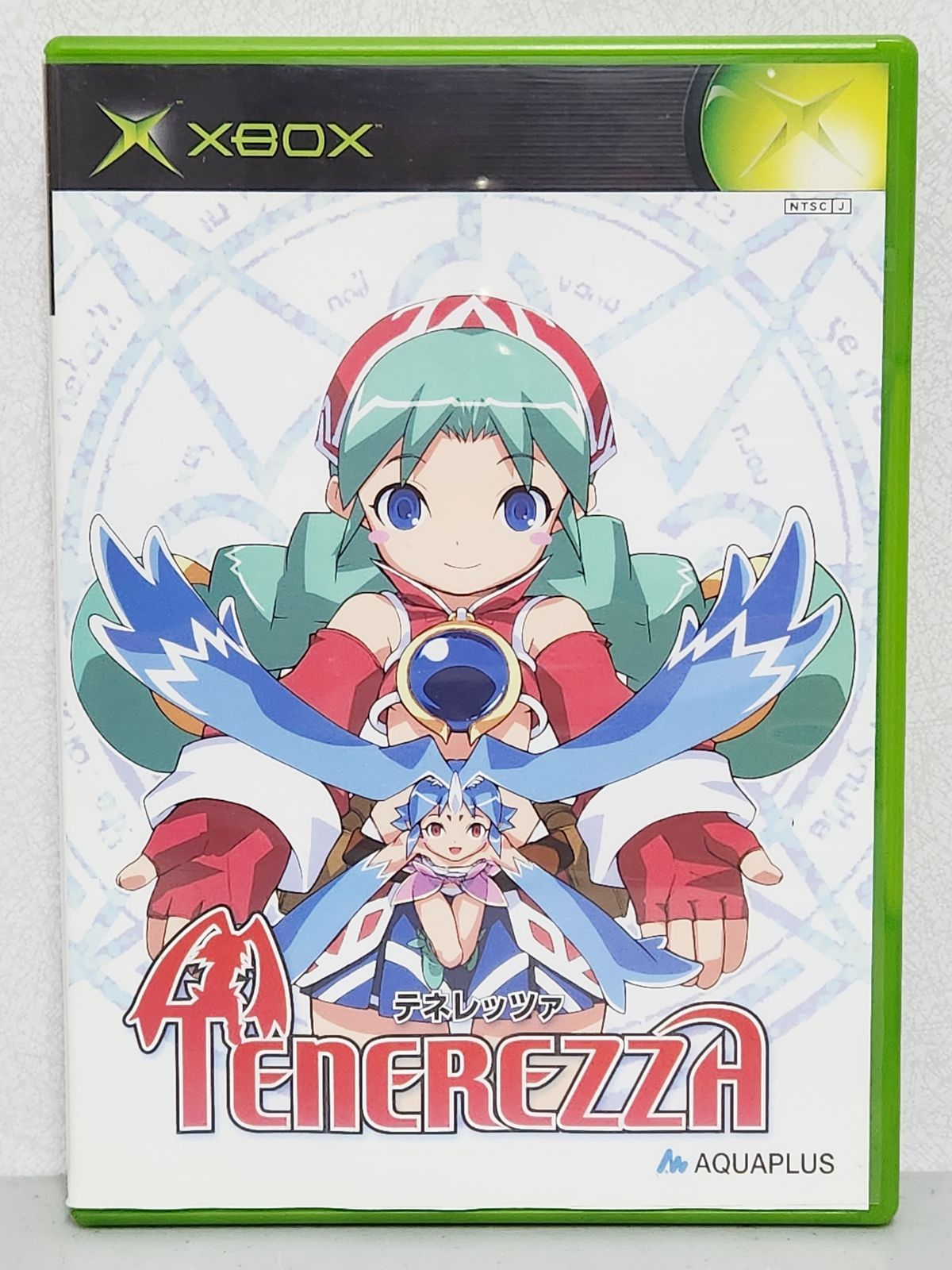 XBOX TENEREZZA テネレッツァ アクアプラス 箱説明書付 ゲームソフト Microsoft マイクロソフト