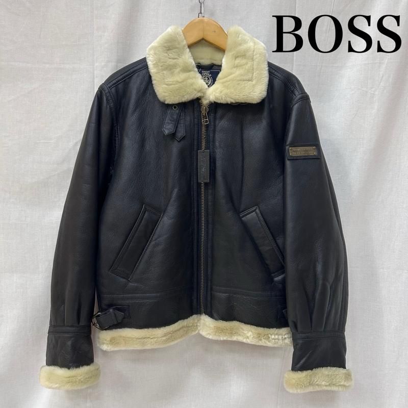 BOSS レザー 2000年代ジャケット ボス サントリー BOSS BOSSジャン ボスジャン レザージャケット 2000年