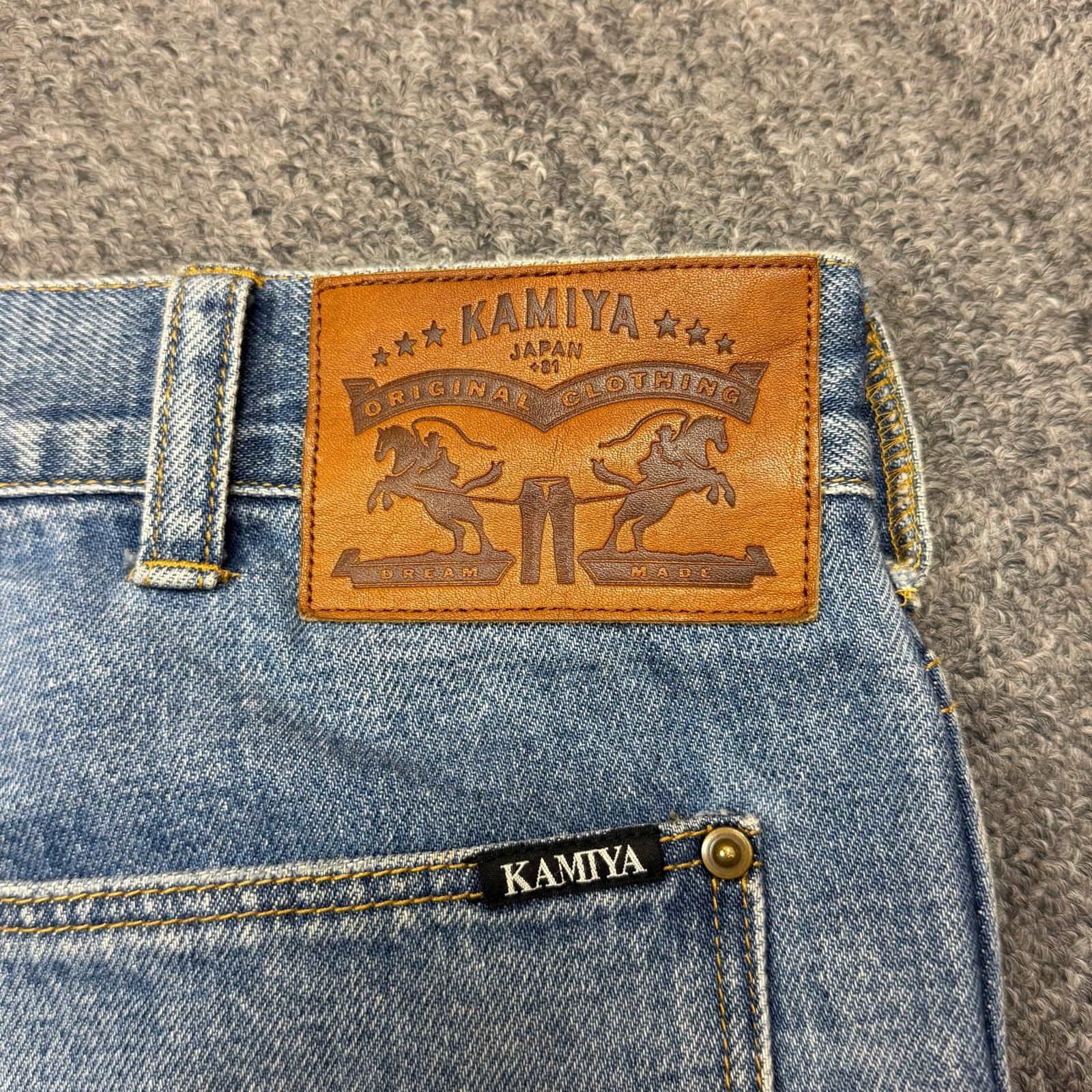 参考上代58300円 KAMIYA 24AW Denim Painter Pants デニムペインター