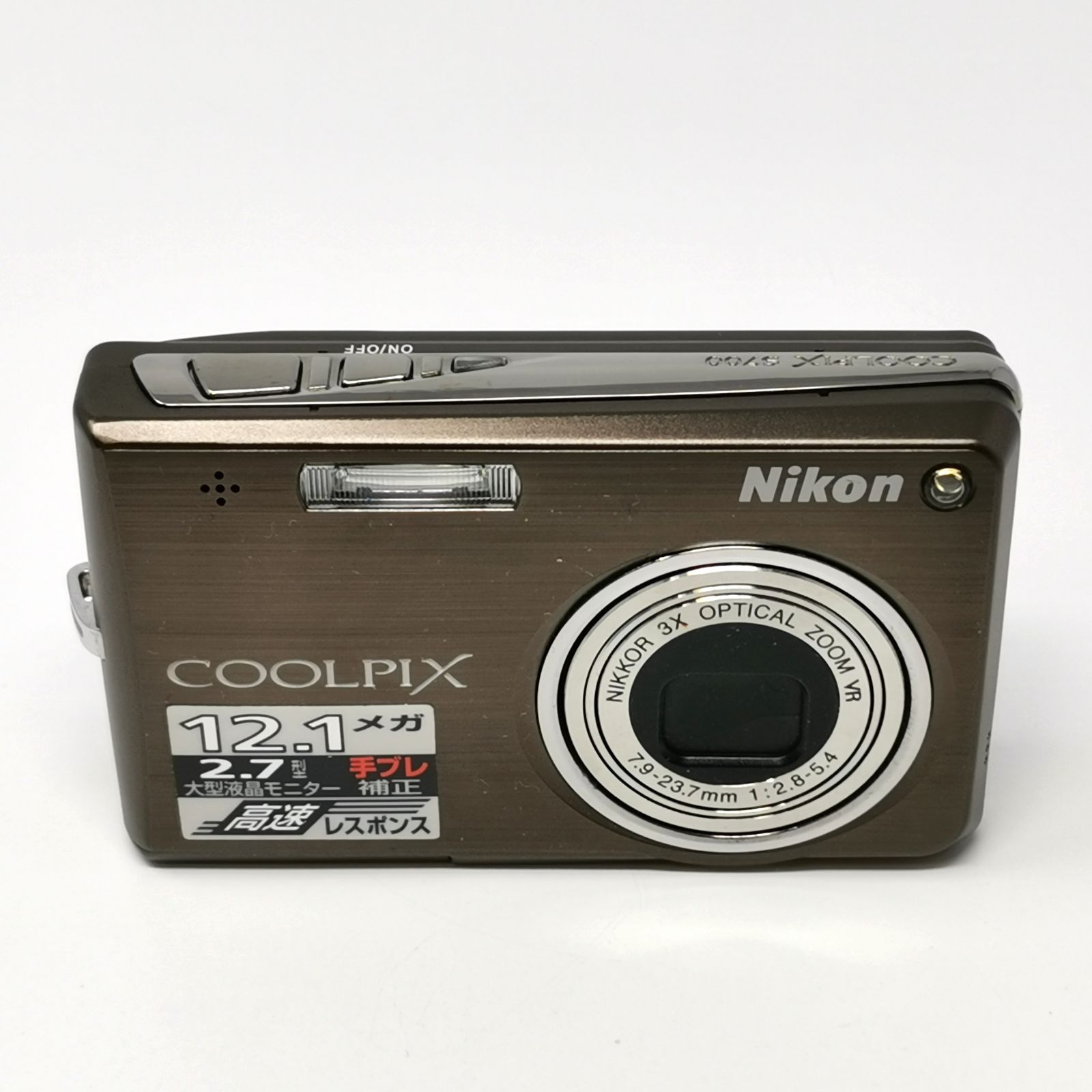 ニコン coolpix s700 ブラウン デジカメ デジタルカメラ 訳あり品 箱 