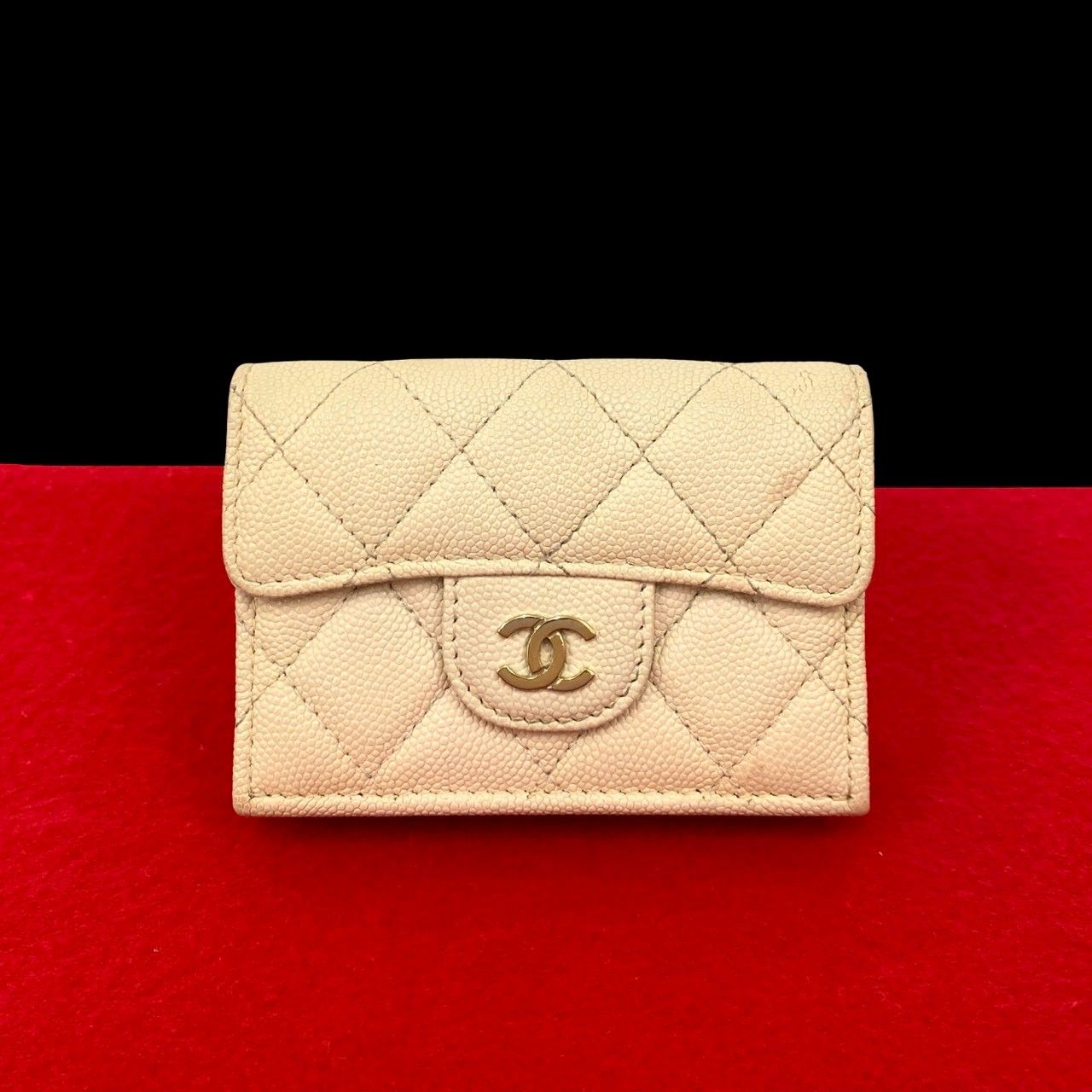 極 美品 シール有 28番台 CHANEL シャネル マトラッセ ココマーク