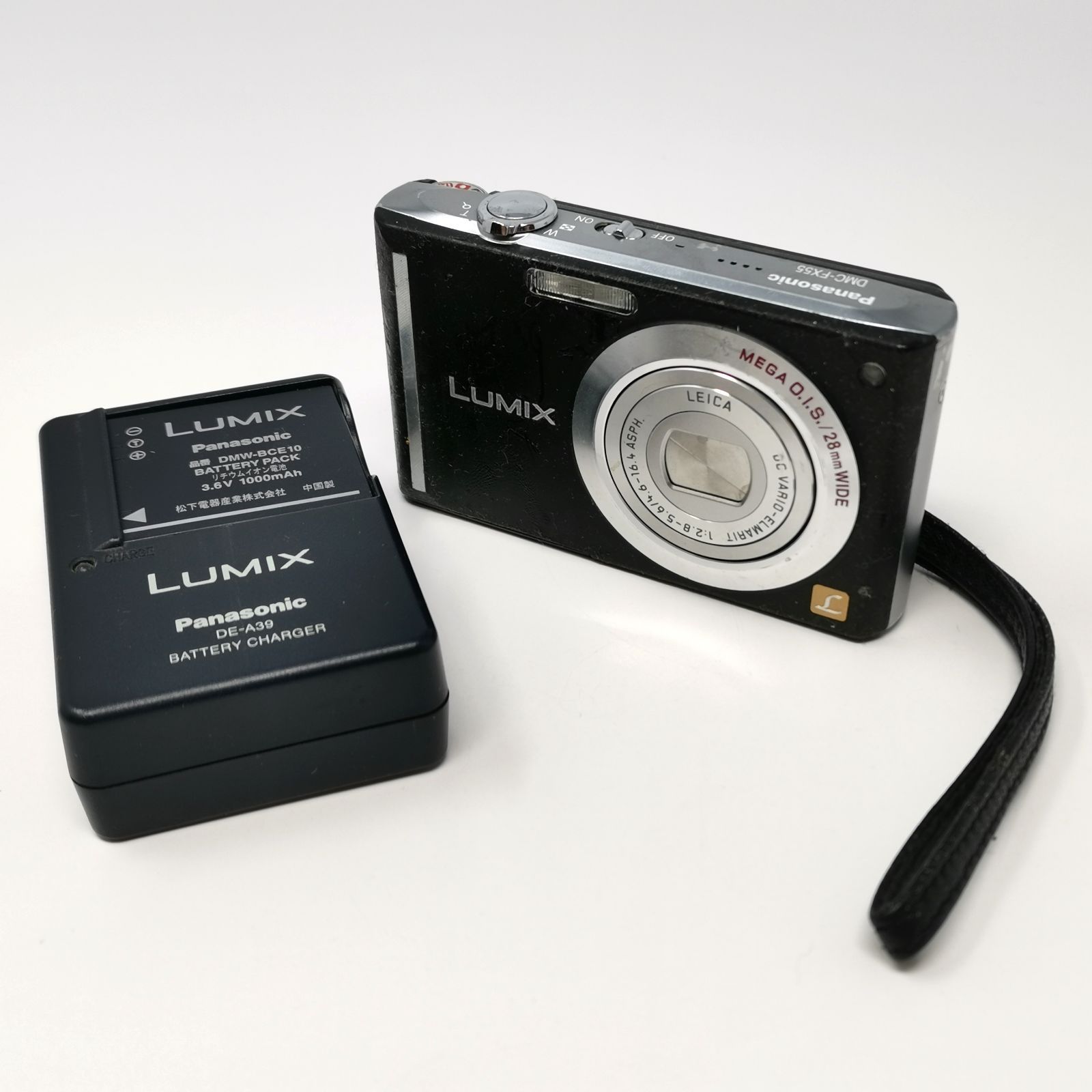 パナソニック LUMIX DMC-FX55 デジタルカメラ ブラック デジカメ 