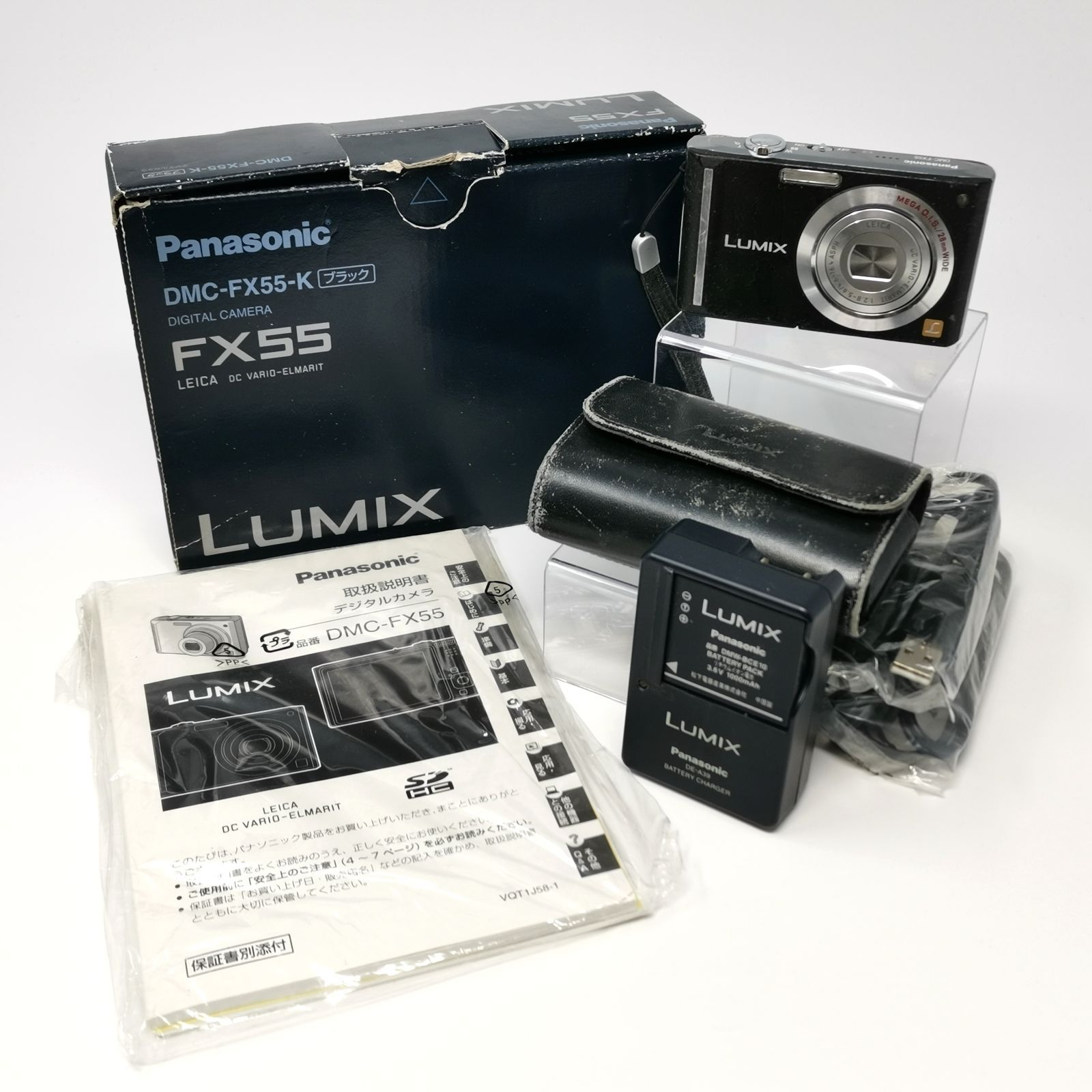 カメラ 動作確認済み Panasonic LUMIX DMC-FX55 コンデジ カメラ