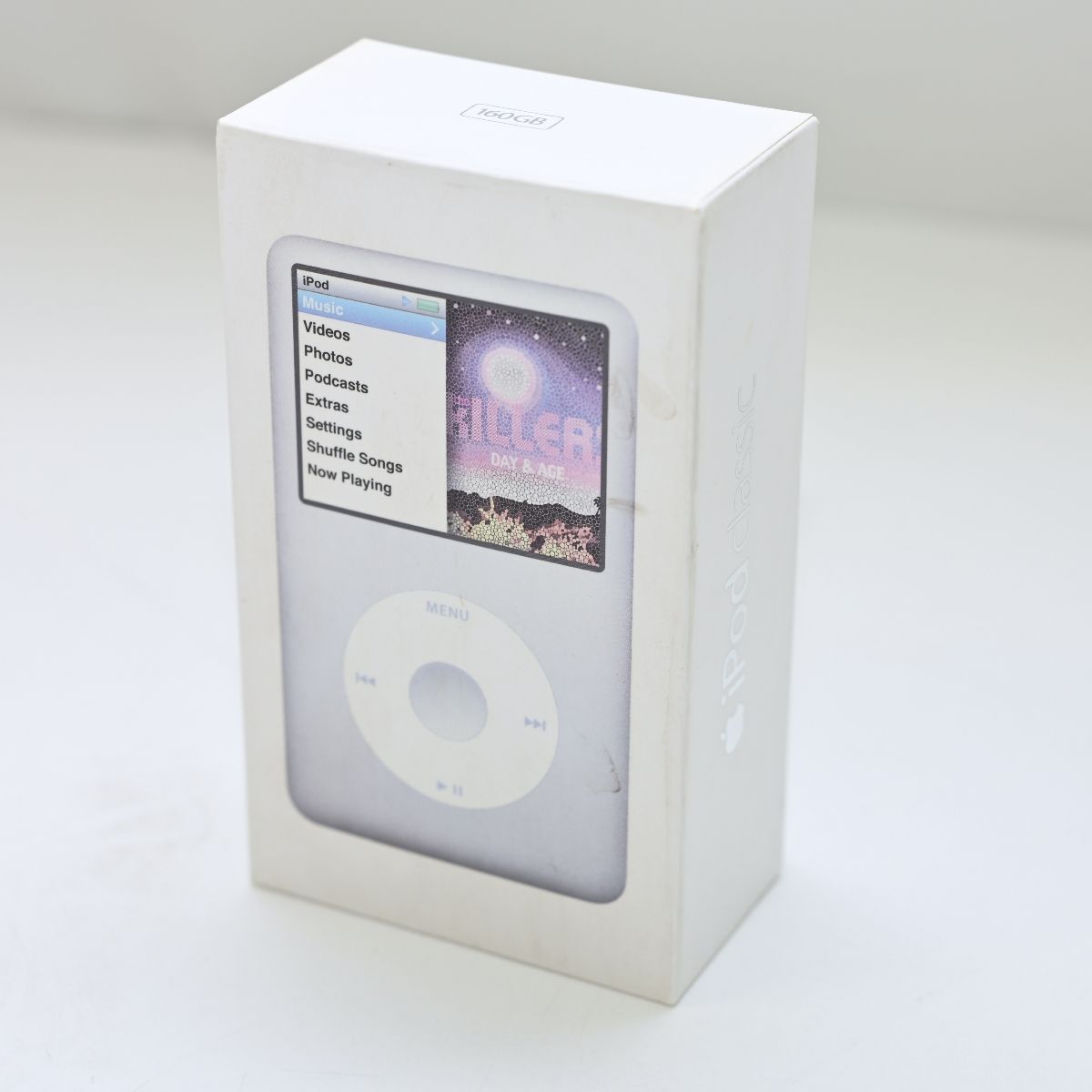 Apple MC293J/A iPod classic A1238 160G シルバー 中古 Z10716743