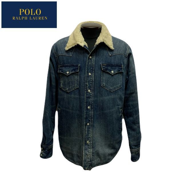 POLO RALPHLAUREN BOA DENIM SHIRT JACKET ポロラルフローレン