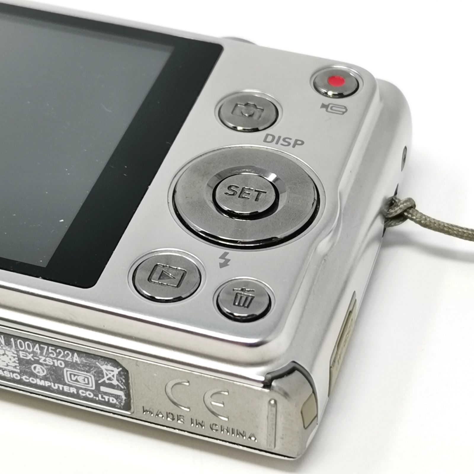 カシオ EXLIM EX-ZS10 シルバー ジャンク デジカメ デジタルカメラ
