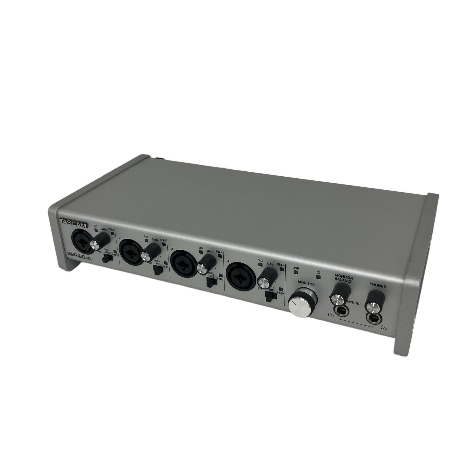 TASCAM SERIES 208i USBオーディオ インターフェイス 音響機器