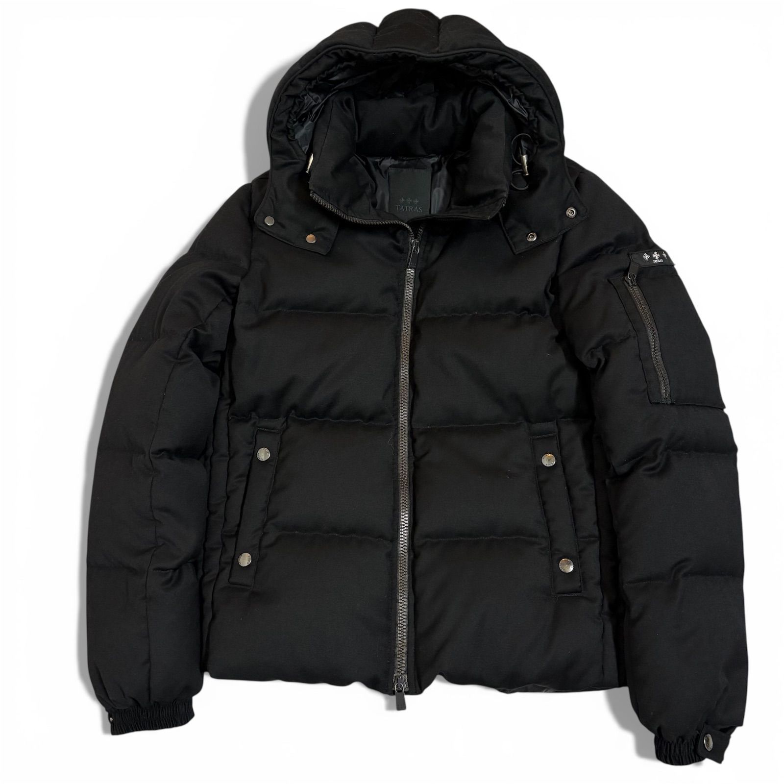 美品 TATRAS タトラス ブラック KRAZ クラッツ ダウンジャケッ