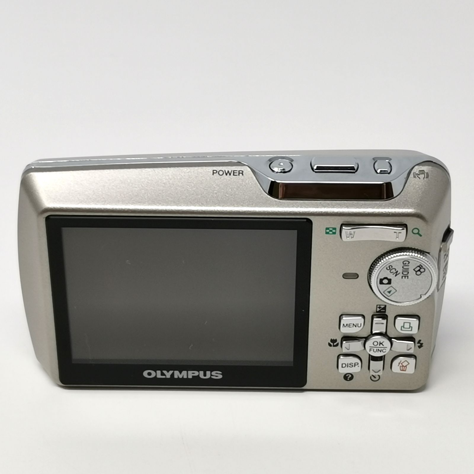 オリンパス μ750 シルバー デジカメ 動作確認済み 訳あり品 デジタル