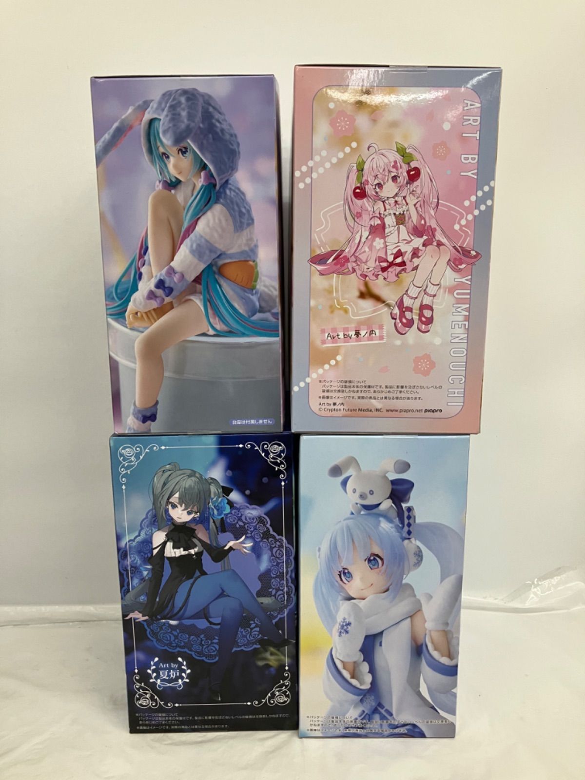 未開封 初音ミク ぬーどるストッパー フィギュア 桜ミク うさ耳