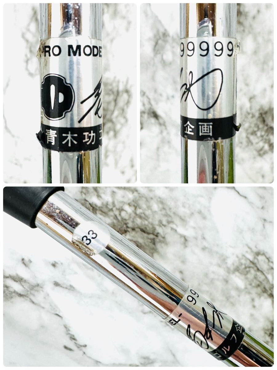 良品】青木功 トーナメントモデル パター メンズ 右利き用 33インチ