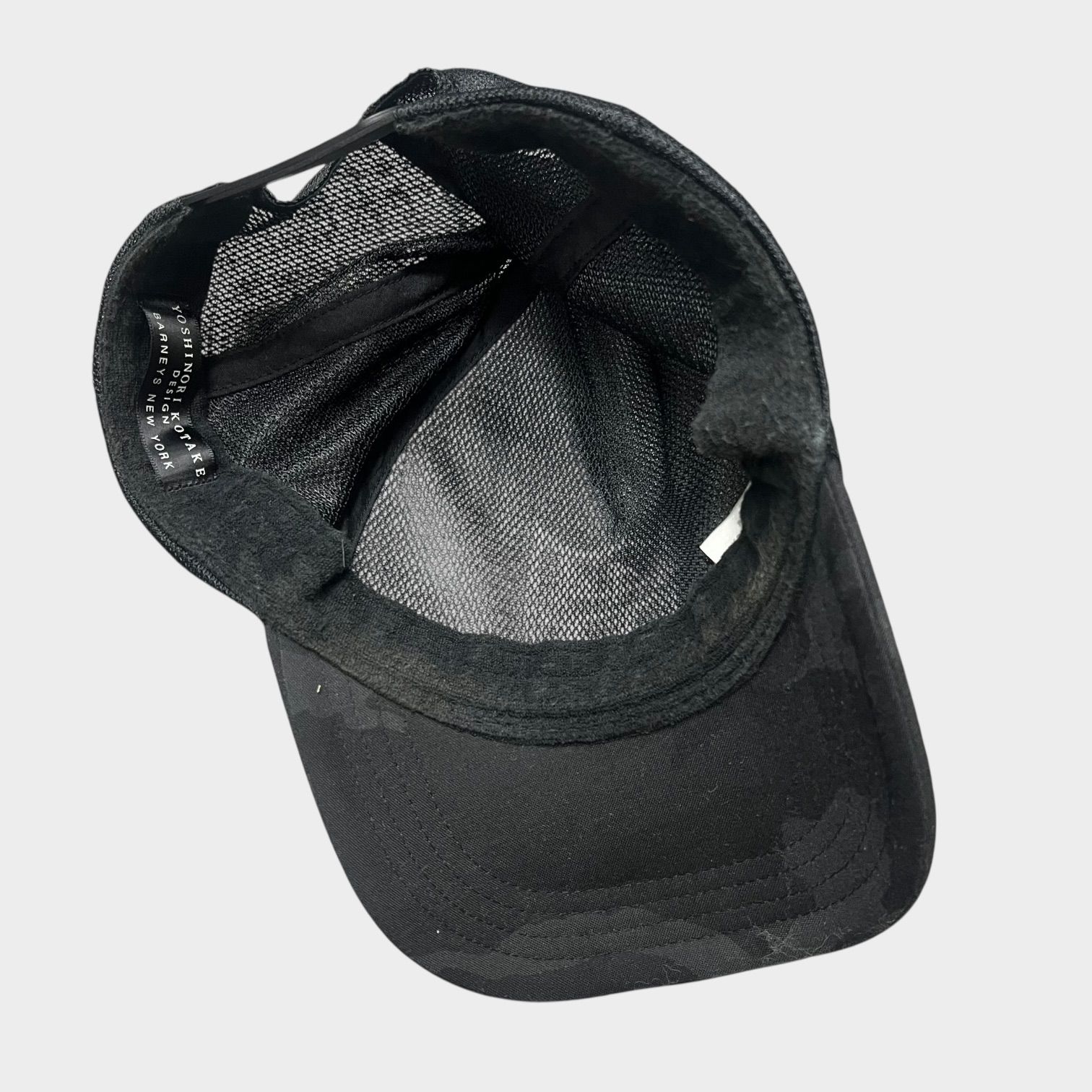 ヨシノリコタケ バーニーズ ニューヨーク メッシュキャップ ブラック